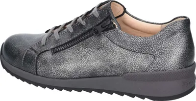 Zdjęcie produktu dla Wygodne sznurowane buty damskie w kolorze szarym