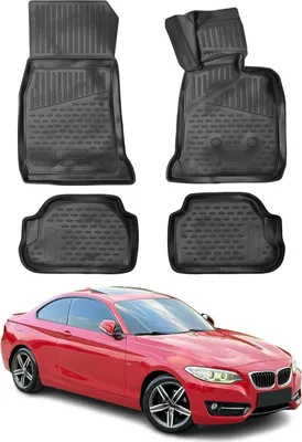 Immagine prodotto di 2014-2024 BMW Serie 2 Tappetini TPE Nero 4 pezzi