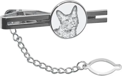 Productafbeelding van Laperm speld voor stropdas met kat Art-Dog