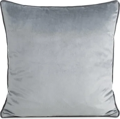 Obrázek produktu pro EUROFIRANY | Povlak na polštář - 60 x 60 cm - stříbrný povlak na polštář - elegantní a moderní