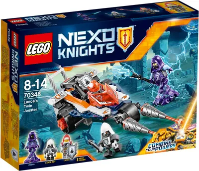Zdjęcie produktu dla LEGO NEXO KNIGHTS Lance's Twin Jouster, Zestaw do budowania, 8 lat(a), 216 szt., 340 g