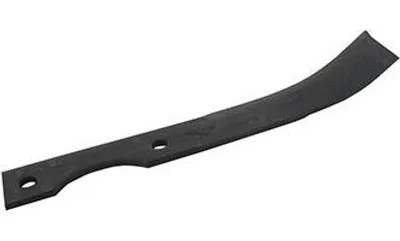 Image de Lame gauche pour fraises, pour motoculteur, adaptable sur Agria – Longueur : 210 mm, alésage ø 8,5 mm, entraxe 70 mm. Type Bineur.
