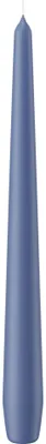 Produktbild von Spitzkerzen Grau-Blau 250 x Ø 25 mm, 50 Stück
