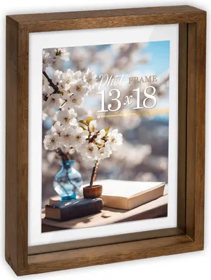 Immagine prodotto di Portafoto in legno ZEP Vittel marrone 13x18 cm vetro float