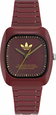 Produktbild von Adidas Uni Uhr RETRO WAVE ONE Keramik rot AOSY24028