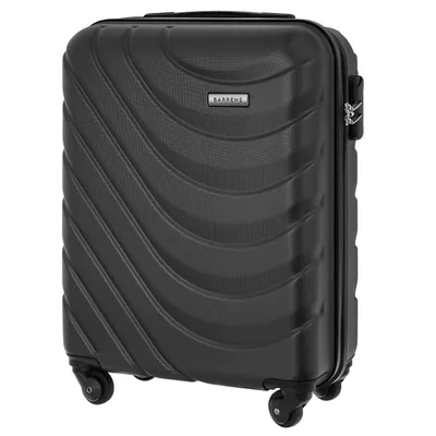 Zdjęcie produktu dla BARRENS WALIZKA kabinowa TORBA PODRĘCZNA czarny 55x40x20cm Ryanair WizzAir