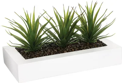 Produktbild von Atmosphera Centerpiece 17 Cm Deco Green Jardinera Collection Künstliche Pflanze Mehrfarbig Mehrfarbig One Size