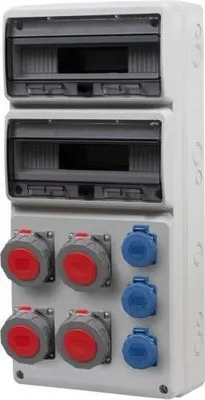Immagine prodotto di Quadro di distribuzione LEGATO - 32M 3x16A/5P, 4x230V IP65
