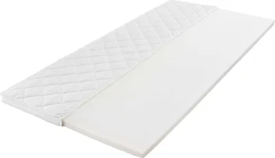 Produktbild von Matratzenauflage 90x200cm Klimafaser Weiß Topper Schoner Bezug Schutz Unterbett
