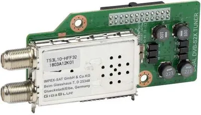 Obrázek produktu pro Tuner GigaBlue Dual DVB-S2X Tuner v.2