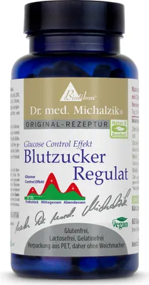 Produktbild von Blutzucker Regulat - Dr. med. Michalzik - ohne Zusatzstoffe - von BIOTIKON®