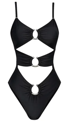 Produktbild von Schwarzer Badeanzug Damen Tenerife, Einteiler, SABIA AMOR - Bademode und Dessous