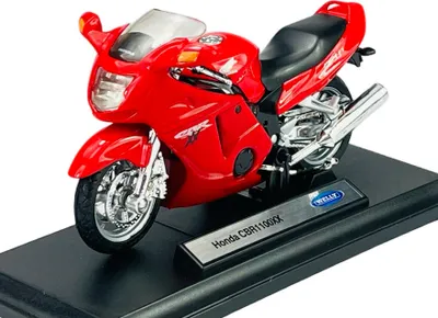 Immagine prodotto di Welly Honda CBR 1100XX 1:18 11 cm Moto Nuova nella confezione Modello Die Cast 12143