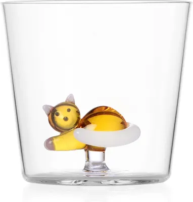 Kan van borosilicaatglas, Vis In&Out, multicolor/groen 1500 ml, Animal Farm