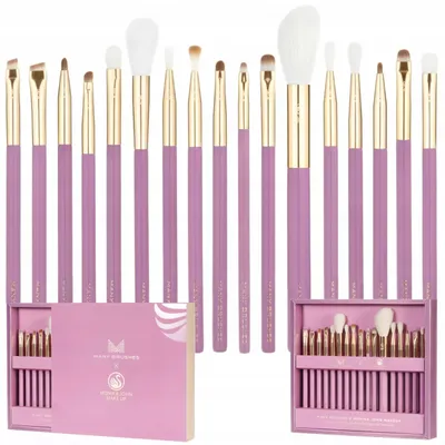 Produktbild von ManyBeauty Professionelles 17-teiliges Make-up Pinsel Set