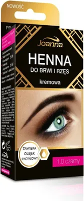Image de JOANNA Henné pour sourcils et cils Crème 1.0 Noir 15ml