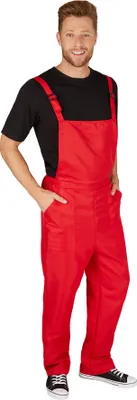 Produktbild von Latzhose - rot, XL