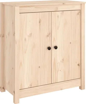 Zdjęcie produktu dla vidaXL Kredens 70x35x80 cm lite drewno sosnowe