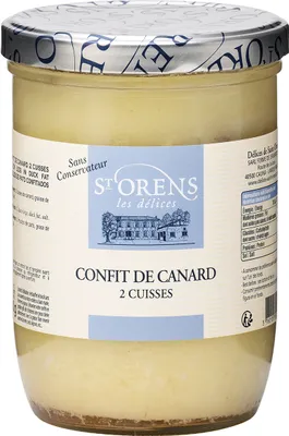 Produktbild von Confit de Canard, 2 Entenschenkel.