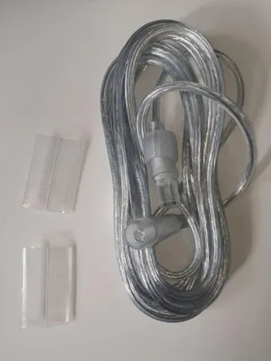 Produktbild von DECOLED Verlängerungskabel 5 m, INNEN, transparentes Kabel, IP67