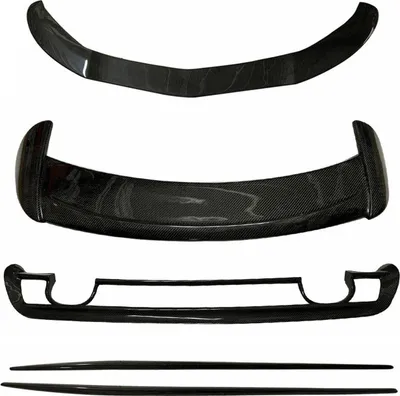 Produktbild von Bodykit Heckdiffusor Frontspoiler für Mercedes A Klasse W176 A180 250 Kohlefaser