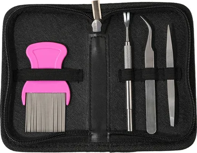 Immagine prodotto di INF Kit di 4 pezzi per la rimozione delle zecche dagli animali domestici