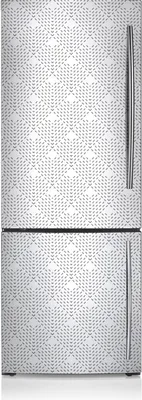 Produktbild von Magnete Küche Kühlschrank Kühlschrankmagnete 60x190 cm - Geometriemuster