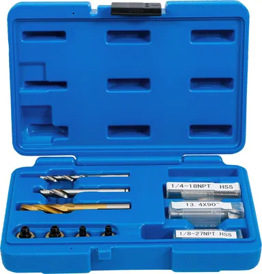 Produktbild von BGS 9346 Universal-Reparatur-Satz für Bremssattel- Entlüftungsventile, 1/4" & 1/8" NPT