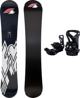 Produktbild von F2 Set Snowboard Rental Machine mit Protector 155cm + Bindung L