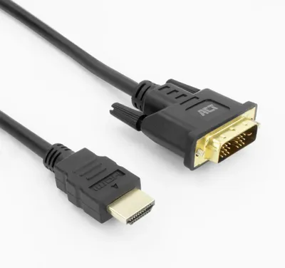 Obrázok produktu pre ACT AK3737, 5 m, Typ HDMI (štandard), DVI-D, Samec, Samec, Priamy