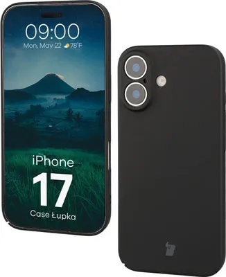 Produktbild von Handyhülle für iPhone 17, Bizon Case Lupka, Schwarz