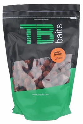 Obrázok produktu pre TB Baits Boilie Orient Shrimp 1kg 24mm