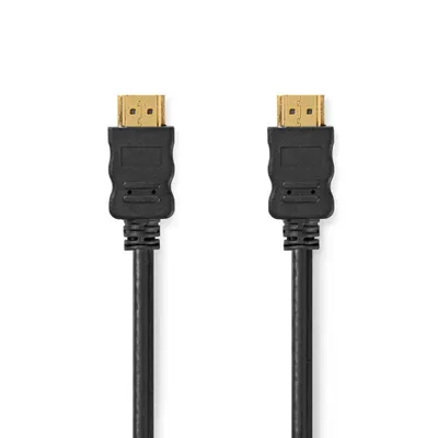 Image de Nedis CVGL34000BK15 Câble HDMI 1,5 m HDMI type A (standard) Noir (CVGL34000BK15)