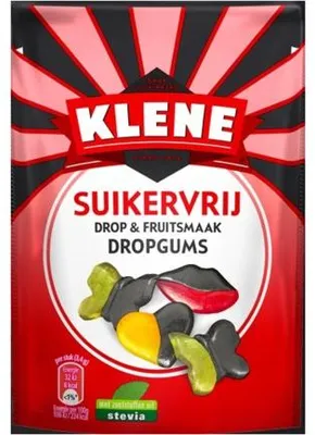 Productafbeelding van Klene Dropgums suikervrij (110 gr)
