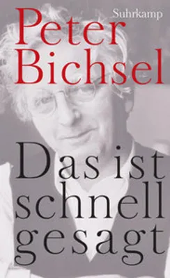Zdjęcie produktu dla Bichsel, P: Das ist schnell gesagt