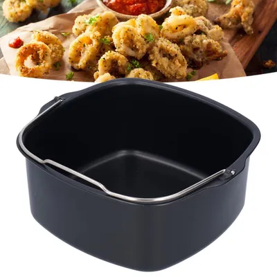 Zdjęcie produktu dla Forma do zapiekanek do frytkownicy bezolejowej, forma do ciast, 18 cm, kwadratowa