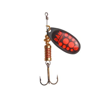 Obrázek produktu pro Dam Effzett Rotačka Standard Spinner 12g Black Red