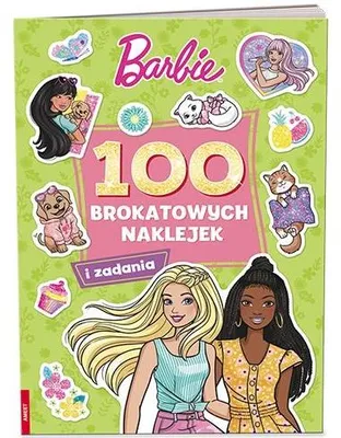 Produktbild von Barbie 100 brokatowych naklejek Ameet