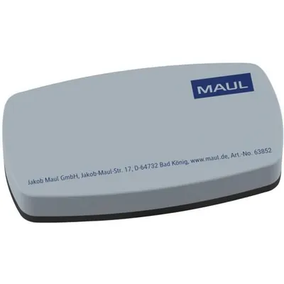 Produktbild von MAUL Tafelwischer MAULcleany magnetisch Filz 1 Stück 11.5 x 6 x 2.1 cm grau