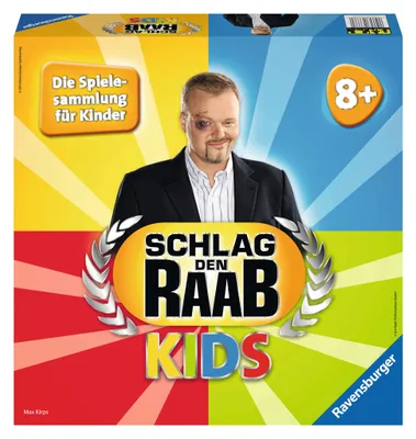 Produktbild von Ravensburger 27205 - Schlag den Raab Kids, Spielesammlung