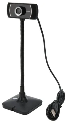 Produktbild von HD-Webcam, USB-Webkamera mit Manuellem Fokus und Mikrofon, USB-Webcam für Deskto