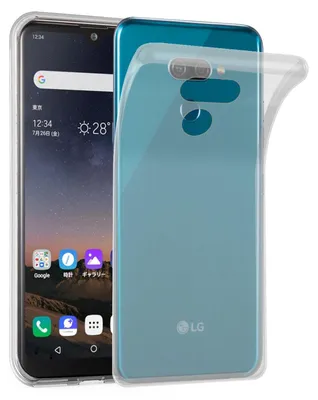 Zdjęcie produktu dla Cadorabo pokrowiec ochronny na LG K50 z przezroczystym silikonowym etui z TPU