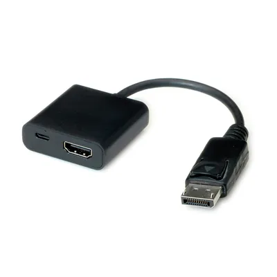 Immagine prodotto di VALUE Adattatore HDMI-DisplayPort, v1.2, HDMI BU - DP ST