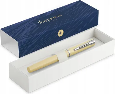 Produktbild von Waterman Allure Füller | Pastell-Citron Yellow | Füllfederhalter Feine Spitze | Blaue Tinte | Geschenkbox