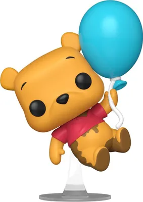 Productafbeelding van Disney POP! Animation Vinyl Figuur: Winnie de Pooh met ballon, 9 cm
