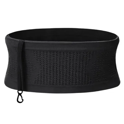 Obrázok produktu pre Priedušná pletená taška na opasok, skryté vrecko na bedrách, taška na opasok, vrecko na mobilný telefón - AIRBELTO L-XL Black