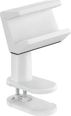 Produktbild von InLine Tischklemme für Steckdosenleiste, drehbar, Federklemme, weiß, Halterung für Stromverlängerung, Weiß, ABS, Stahl, Silikon, Silikon, 4 cm