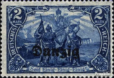 Produktbild von Briefmarken Danzig 1920 Mi 11 Gefälligkeitsentwertung gestempelt Germania-Aufdruck