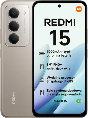 Zdjęcie produktu dla Xiaomi Redmi 15 Titan Gray 6G RAM 128G ROM