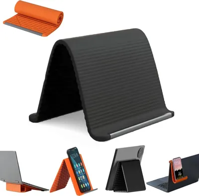 Obrázek produktu pro Skládací silikonový držák na telefon s flexibilním designem